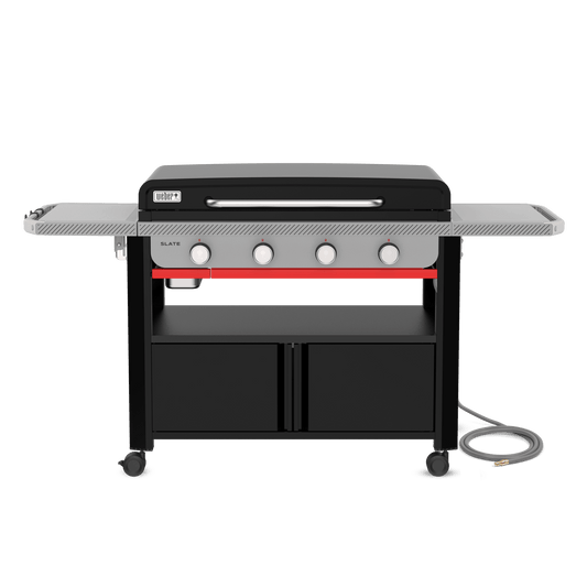 Weber 1502284 Slate® 36" Rust-Resistant Griddle With Closed Cabinet - Black
