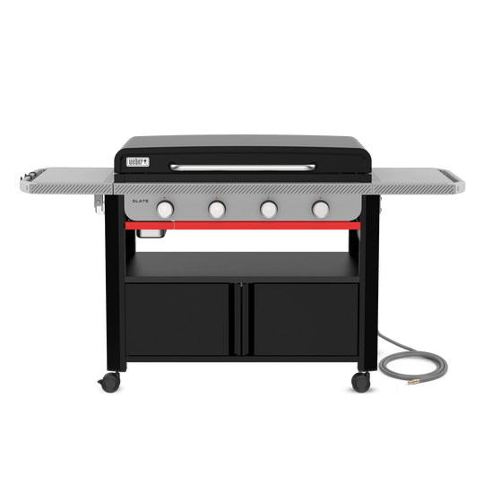 Weber 1502284 Slate® 36" Rust-Resistant Griddle With Closed Cabinet - Black