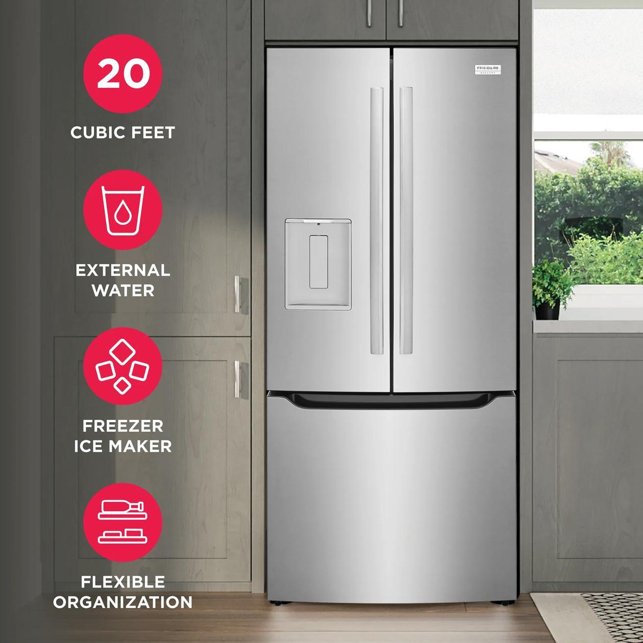 Frigidaire GRFS2023AF 20 Cu. Ft. Standard-Depth French Door Refrigerator