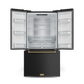 Thor Kitchen RF3621CTD00BRZ 36 Inch 20.3 Cu Ft French Door Counter Depth Refrigerator With Ice Maker In Black/Bronze Gordon Ramsay Series - Rf3621Ctd00-Brz