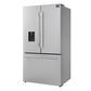 Forno FFFFD186636SB Forno Aosta 36-Inch French Door Refrigerator, Stainless Steel, 22.4 Cu.Ft, External Water Dispenser, Automatic Ice Maker, Energy Star Certified