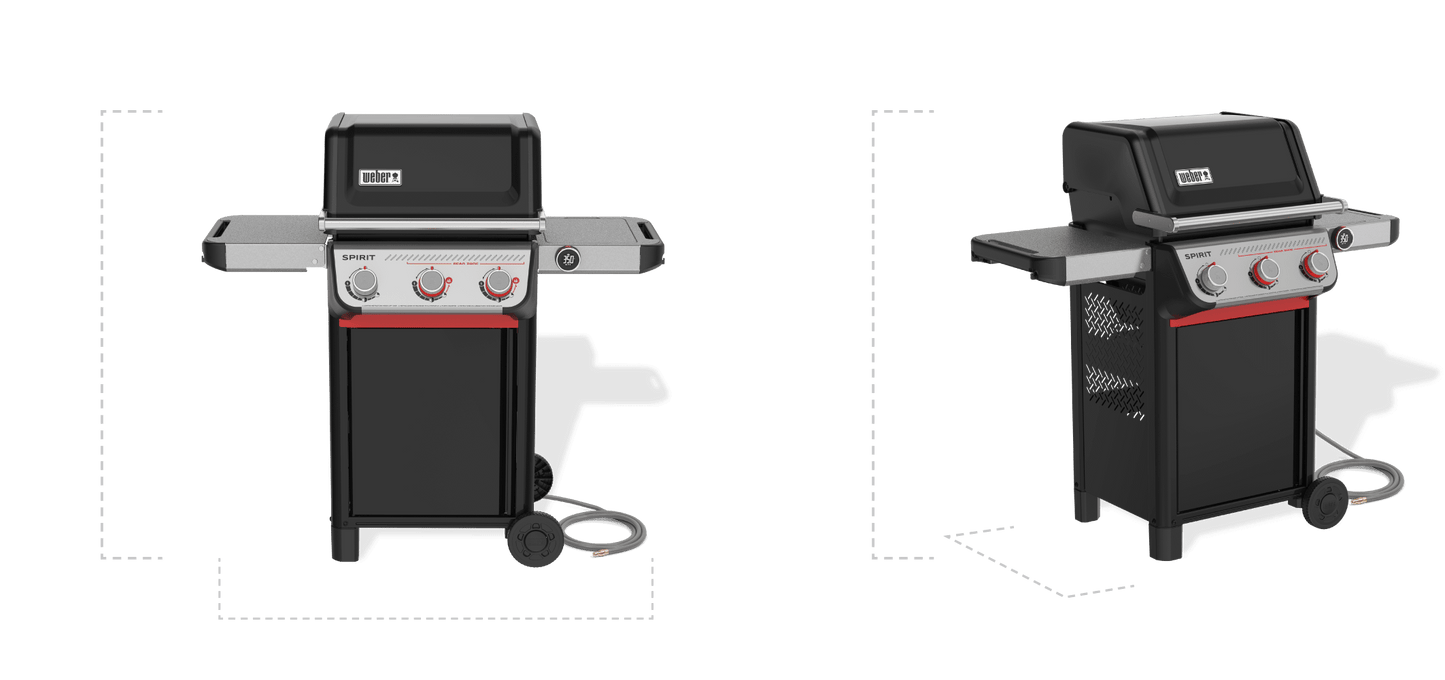 Weber 1501844 Spirit® Ex-325 Smart Gas Grill (Natural Gas) - Black
