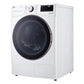 Lg DLHC4002W 7.8 Cu. Ft. Mega Capacity Smart Front Load Dryer With Dual Inverter Heatpump™ Technology And Inverter Direct Drive Motor System