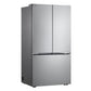 Lg LF25Z6211S 25 Cu. Ft. Counter-Depth Max™ With Zero Clearance™ 3-Door French Door Refrigerator With Thin Door Design