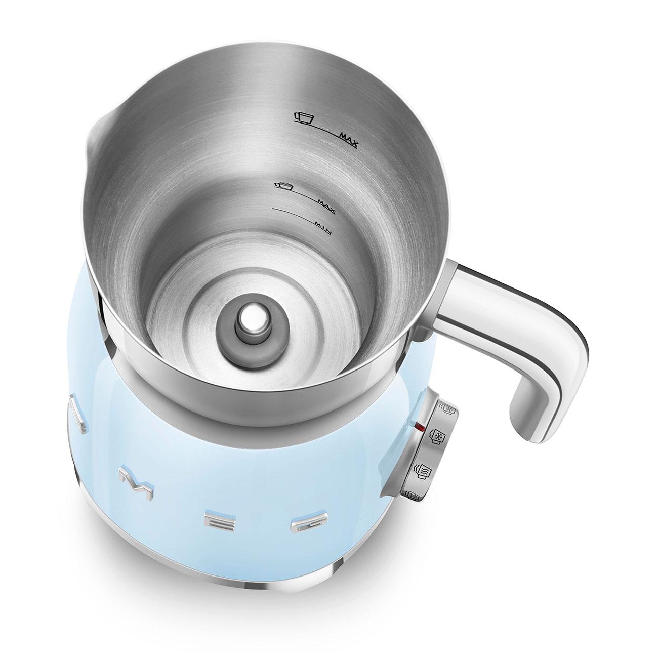 Smeg MFF11PBUS Milk Frother Pastel Blue Mff11Pbus