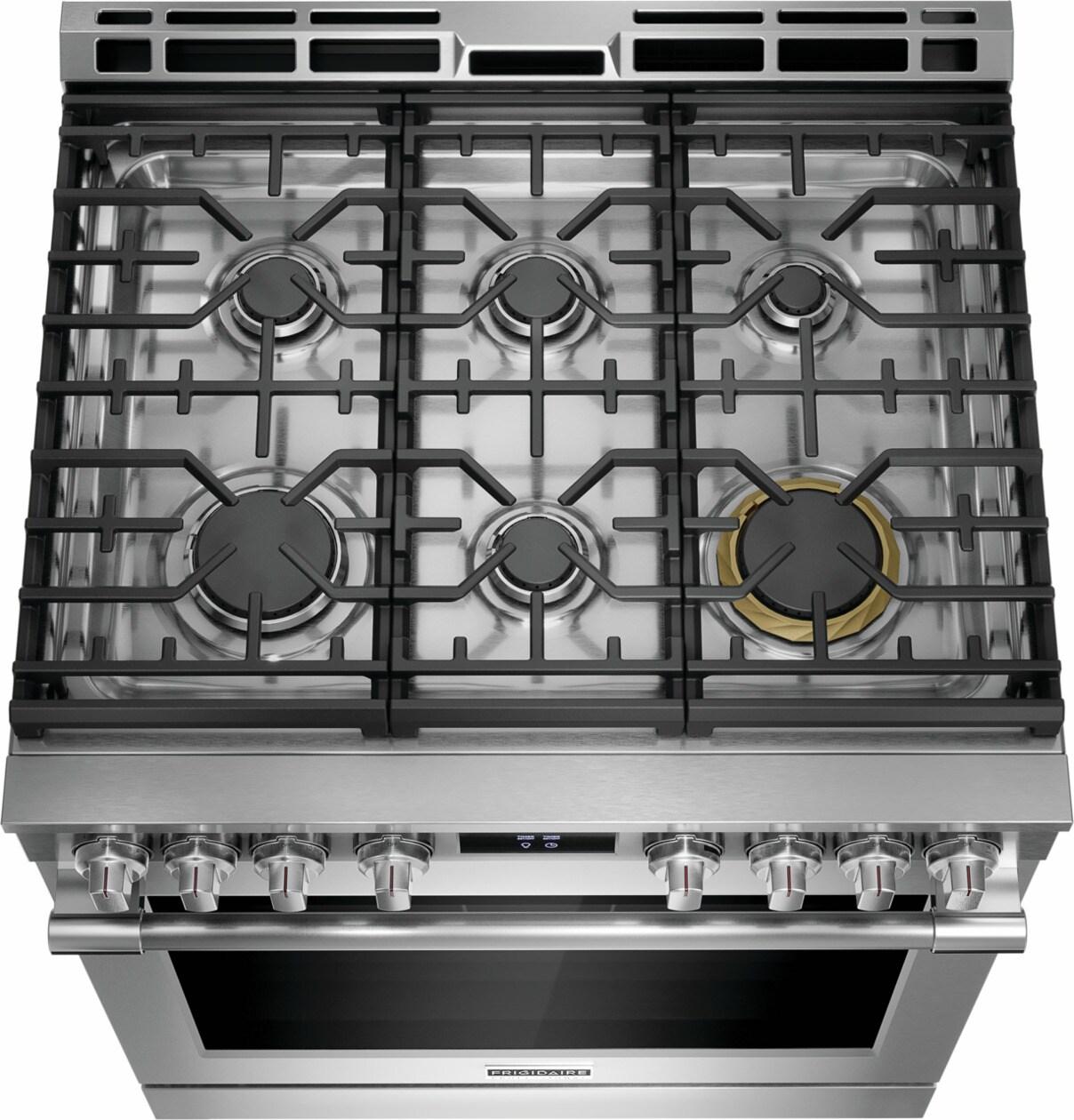 Frigidaire PCFG3080AF Frigidaire Professional 30" Gas Range With No Preheat And Air Fry