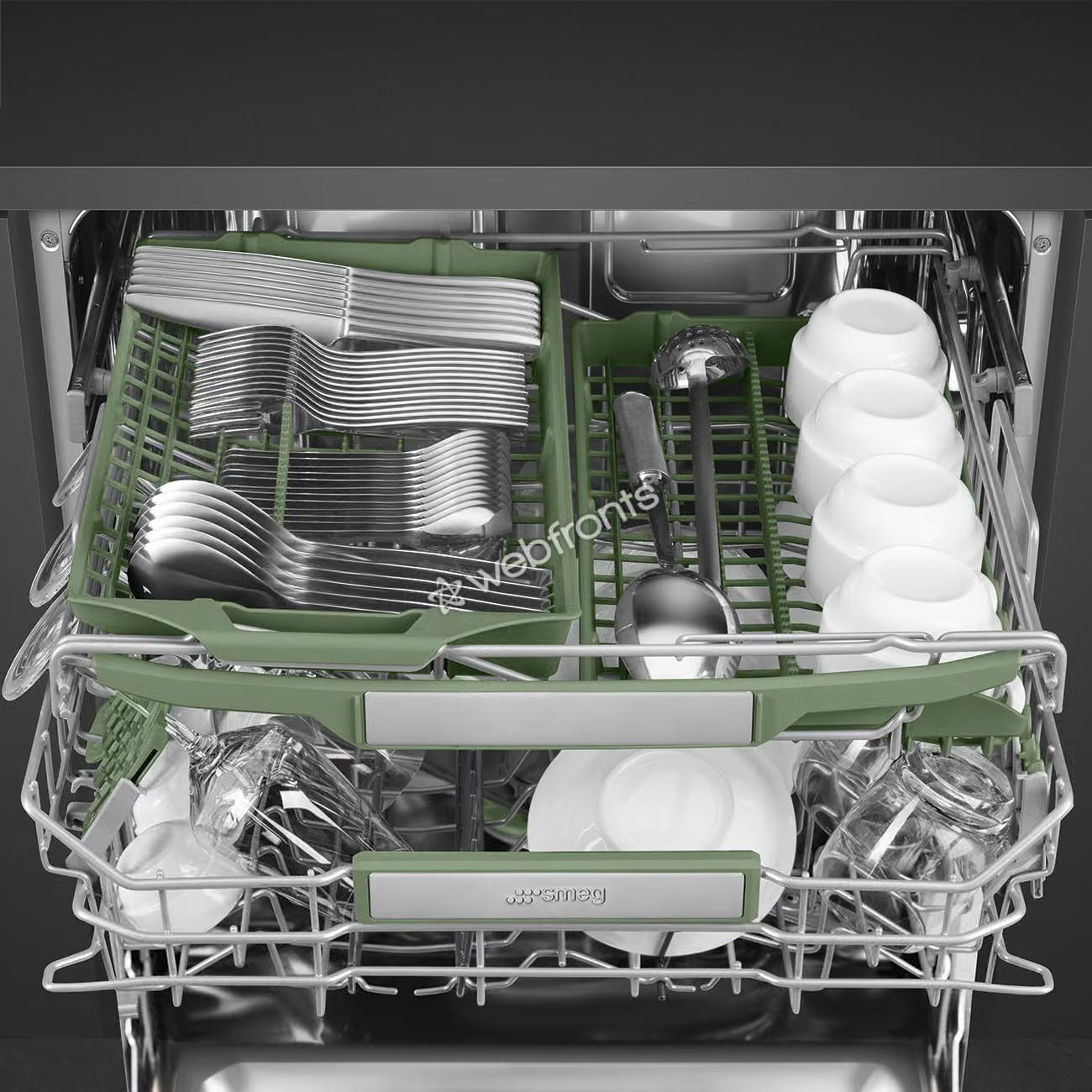 Smeg DW8630 Dishwashers Silver Dw8630