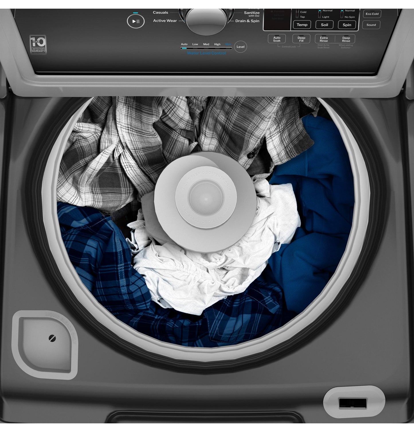 Ge Appliances GTW585BPVDG Ge® 4.5 Cu. Ft. Capacity Washer With Water Level Control