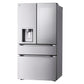 Lg LF29S9775S 29 Cu. Ft. Standard-Depth Max™ 4-Door French Door Refrigerator With Mirror Instaview® Mycolor™ And Mini Craft Ice™