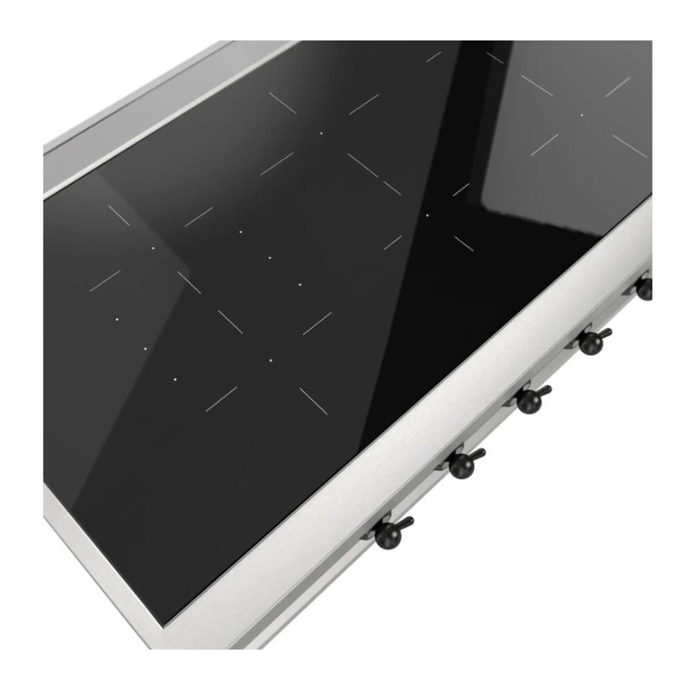 Ilve UHCPI486NSSB Ilve Uhcpi486Nssb Nostalgie Ii 48 Inch Built-In Induction Rangetop With 6 Elements, Stainless Steel (Burnished)