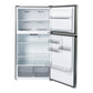 Verona VEFTF3021RSL Verona Veftf3021Rsl 30 Inch Top Freezer Refrigerator With 21 Cu. Ft. Total Capacity, Reversible Doors, Recessed Handle, Energy Star (Stainless Steel Look)