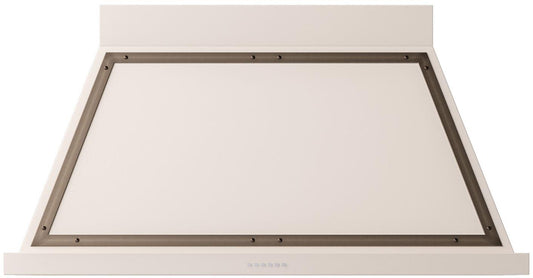Ilve UANB48AWB Nostalgie 48 Inch Antique White Wall Mount Range Hood