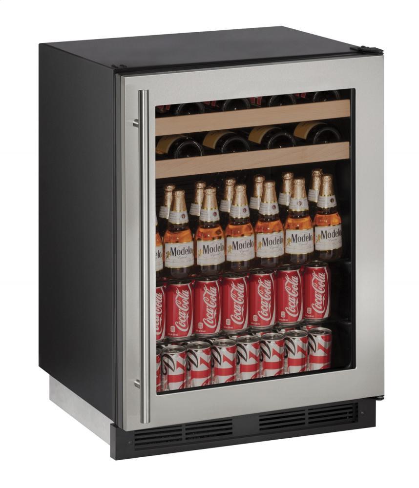 U-Line 1224BEVS00A 24" Beverage Center - Thumbnail 2