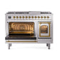 Ilve UN48FNMPSSGLP Ilve Un48Fnmpssglp Nostalgie Ii Noblesse 48