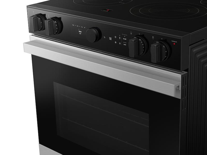 Samsung NSE6DG8500SR Bespoke 6.3 Cu. Ft. Smart Slide-In Electric Range With Air Sous Vide & Air Fry In Stainless Steel