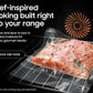 Samsung NSG80H60XRAA Bespoke Smart Slide-In Gas Range Pro Style Design Air Fry Max True Convection
