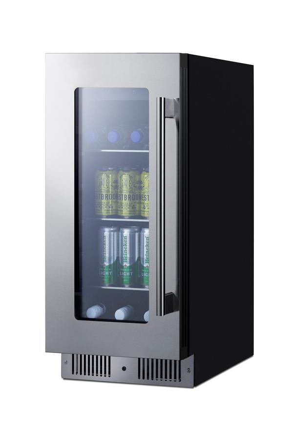 Summit CL156BV1LHD 15" Wide Built-In Beverage Center
