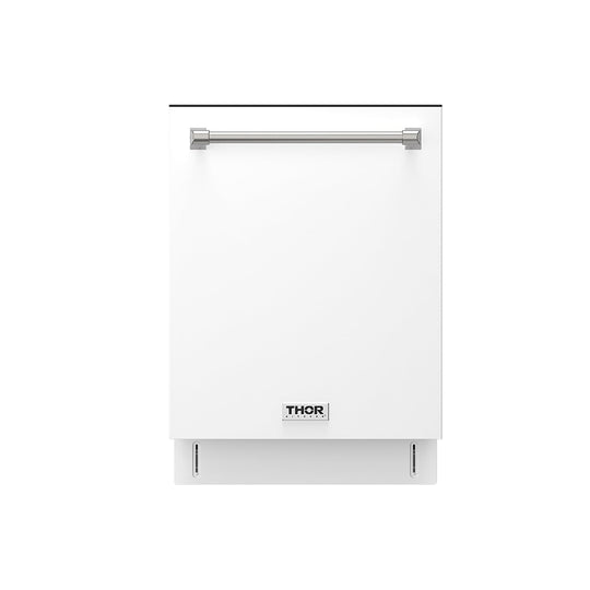 Thor Kitchen TDW24C7W 24 Inch Top Control Built-In Dishwasher In White