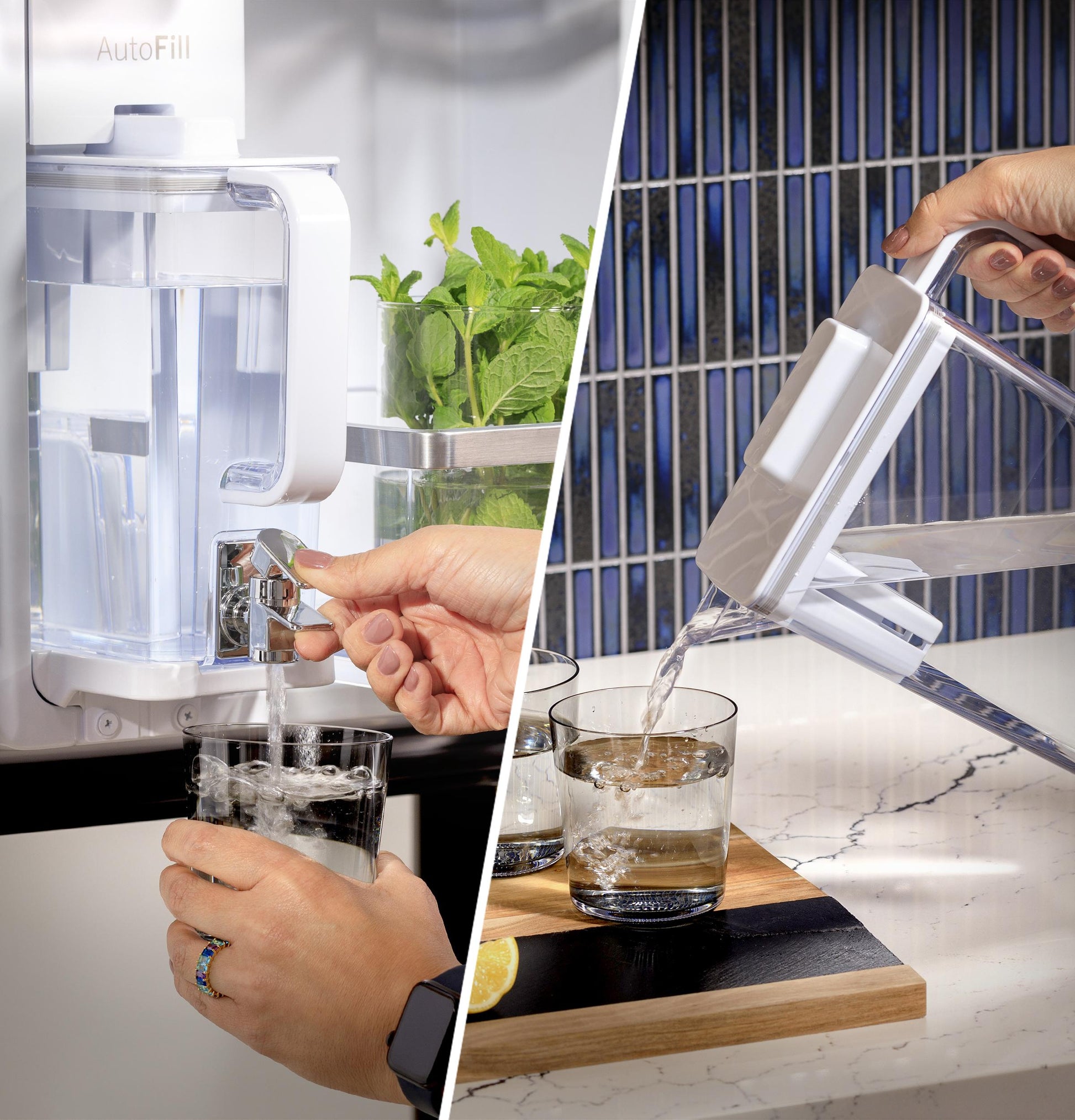 Ge Appliances PAD28BYTFS Ge Profile™ Series Energy Star® 28.4 Cu. Ft. Quad-Door Refrigerator With Dual-Dispense Autofill Pitcher