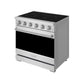 Thor Kitchen RSE36P 36 Inch Professional Electric Range In Stainless Steel Gordon Ramsay Series
