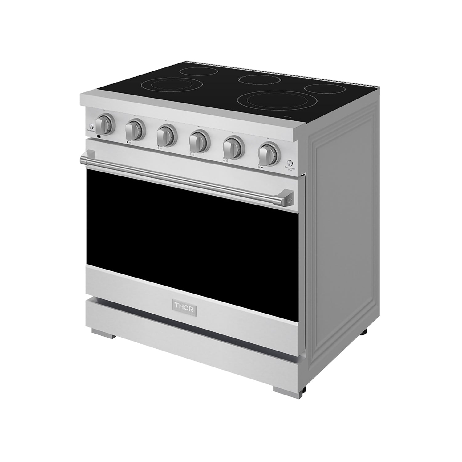 Thor Kitchen RSE36P 36 Inch Professional Electric Range In Stainless Steel Gordon Ramsay Series