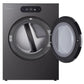 Lg DLGX9901B Lg Signature 9.0 Cu. Ft. Mega Capacity Smart Front Load Gas Dryer With Built-In Intelligence, Turbosteam® And Touch Lcd Control