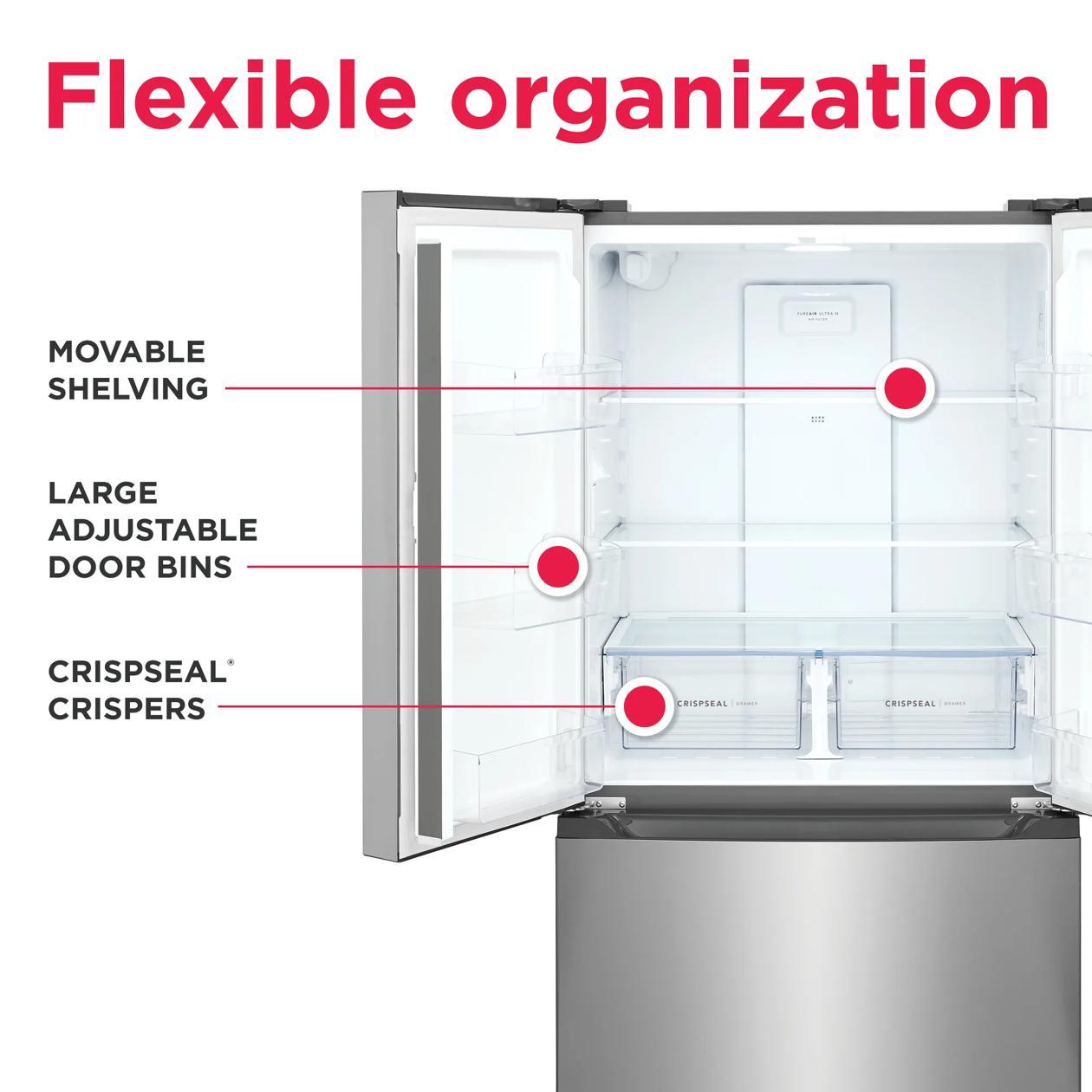 Frigidaire FRFG2011AV 20 Cu. Ft. Counter-Depth French Door Refrigerator