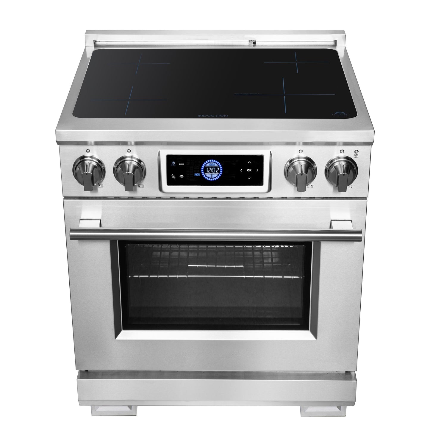 Forno FFSIN096830 Forno Maximus 30 Inch Induction Range With Air Fryer