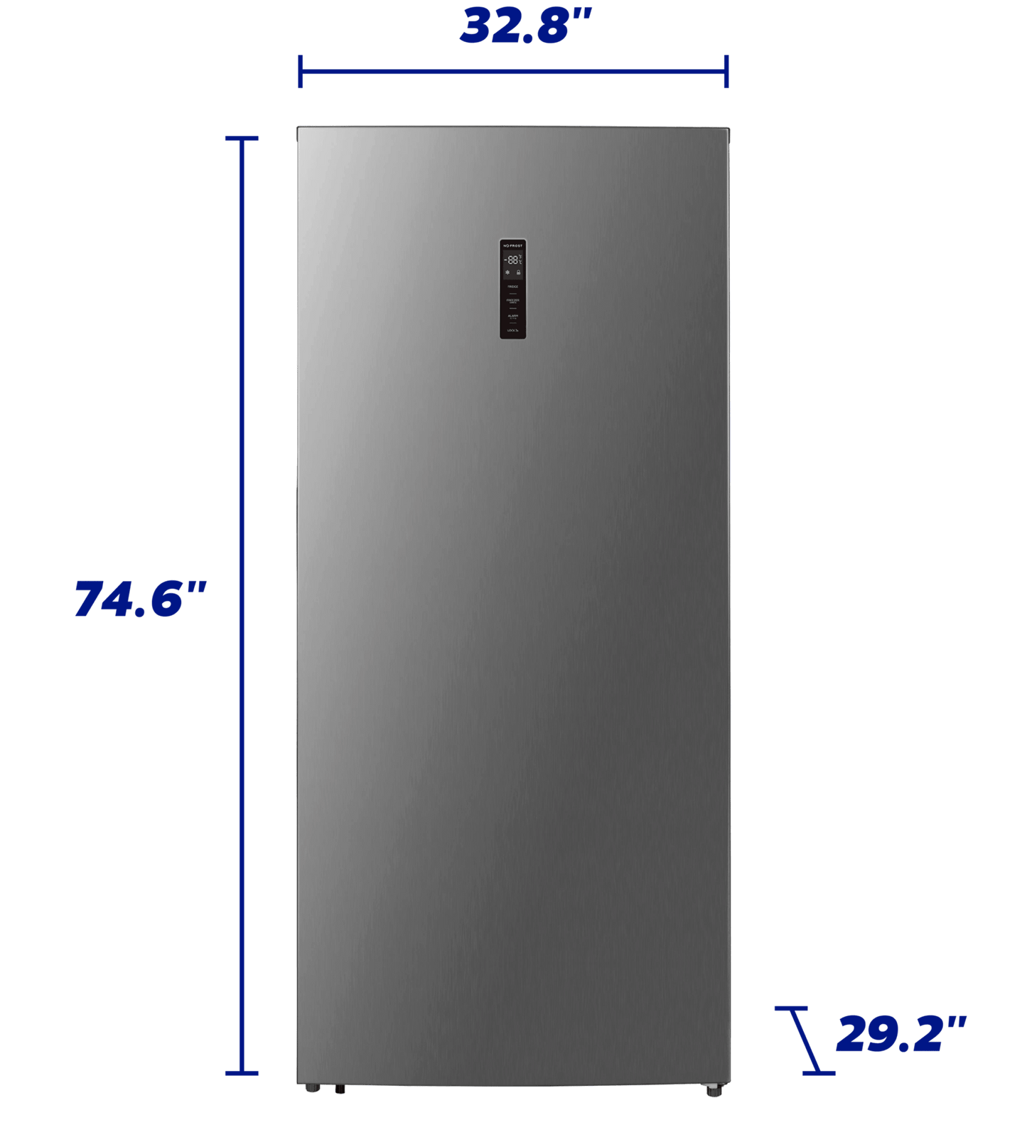 Element Appliance EHUF21CECS Element 21.2 Cu. Ft. Upright Convertible Freezer / Refrigerator - Stainless Steel, Energy Star (Ehuf21Cecs)