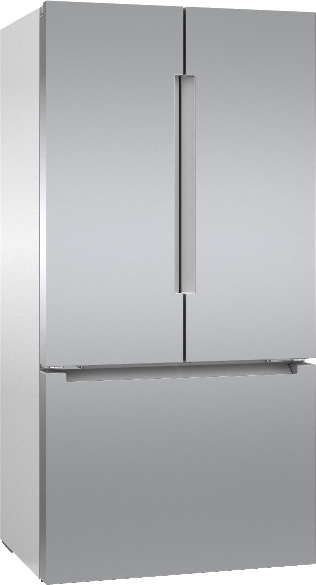 Bosch B36CT84ENS 800 Series, French Door Bottom Freezer, Multi Door, 36'', Brushed Steel (With Anti-Fingerprint), Total No Frost