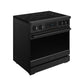 Thor Kitchen RSI36B 36 Inch Professional Induction Range With Tilt Panel Touch Control In Black Gordon Ramsay Series