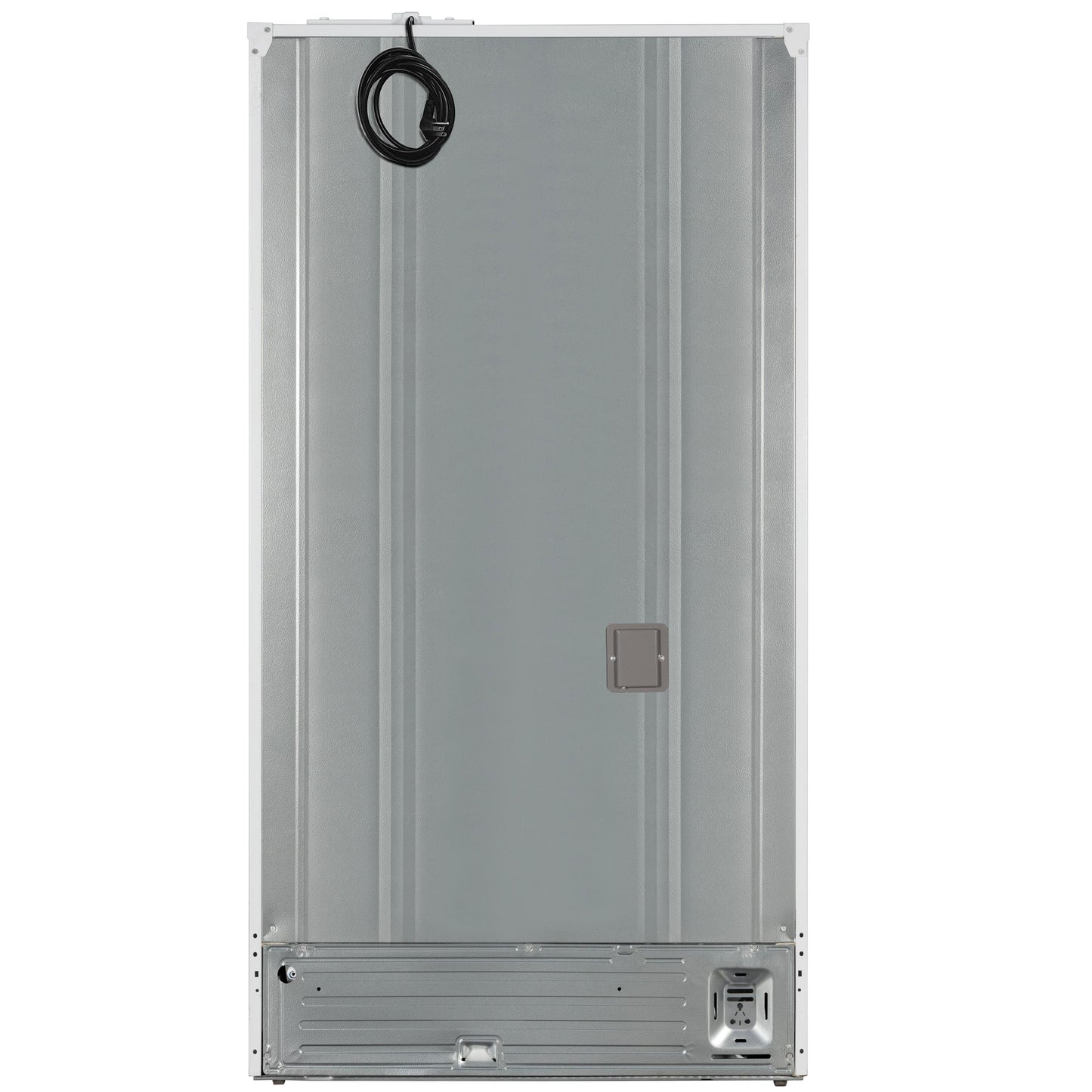 Forno FFFFD178336WHT Forno Rivello 36 Inch French Door Refrigerator In White With Antique Brass, Internal Water Dispenser, Filtered Ice, Adjustable Shelves, Energy Star Certified