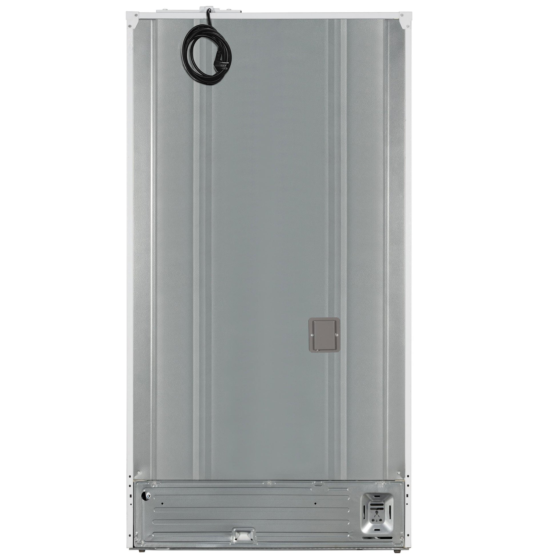 Forno FFFFD178336WHT Forno Rivello 36 Inch French Door Refrigerator In White With Antique Brass, Internal Water Dispenser, Filtered Ice, Adjustable Shelves, Energy Star Certified