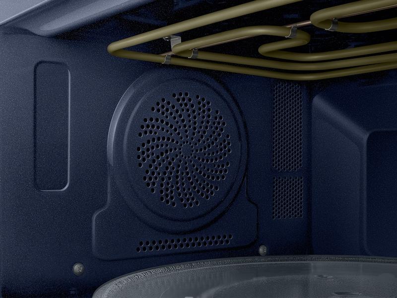 Samsung MC12DB8700CK 1.2 Cu. Ft. Countertop Microwave With Power Convection In Black Glass