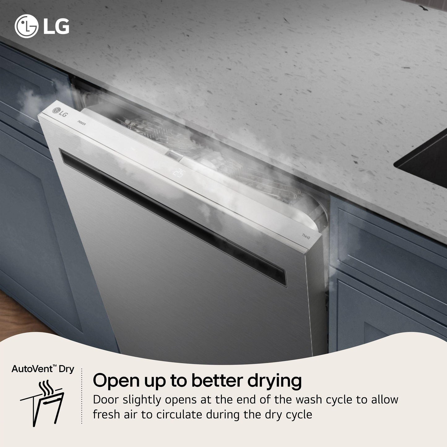 Lg LDNPH654S Smart Top Control Flushfit Design Dishwasher With 1-Hour Wash & Dry, Quadwash® Pro, Truesteam® And Dynamic Heat Dry™