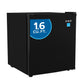 Avanti AVAR16F1B Avanti 1.6 Cu. Ft. Compact Refrigerator With Auto-Defrost, In Black (Avar16F1B)