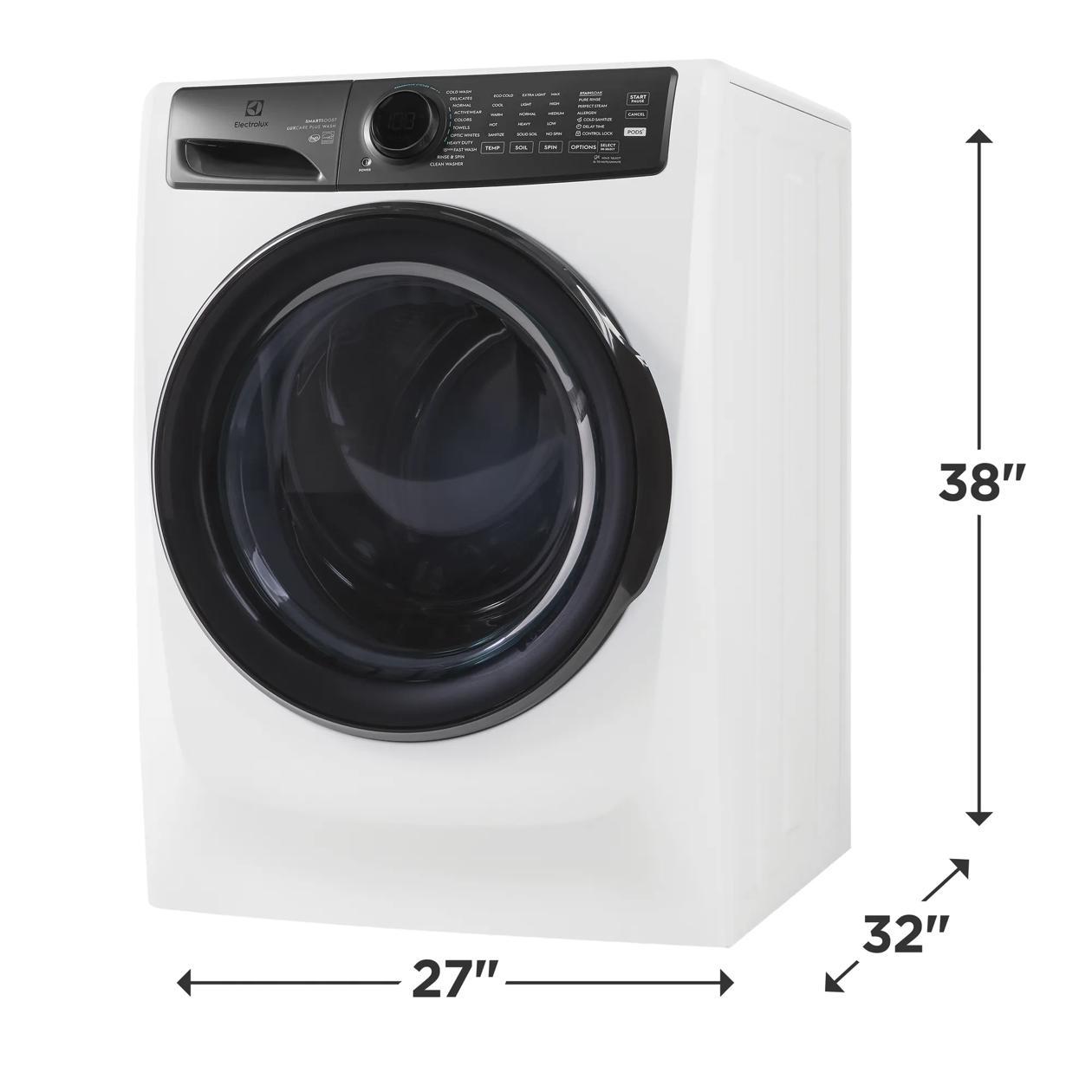Electrolux ELFW7738MW Front Load Perfect Steam™ Washer With Luxcare® Plus Wash And Smartboost® - 4.5 Cu. Ft.