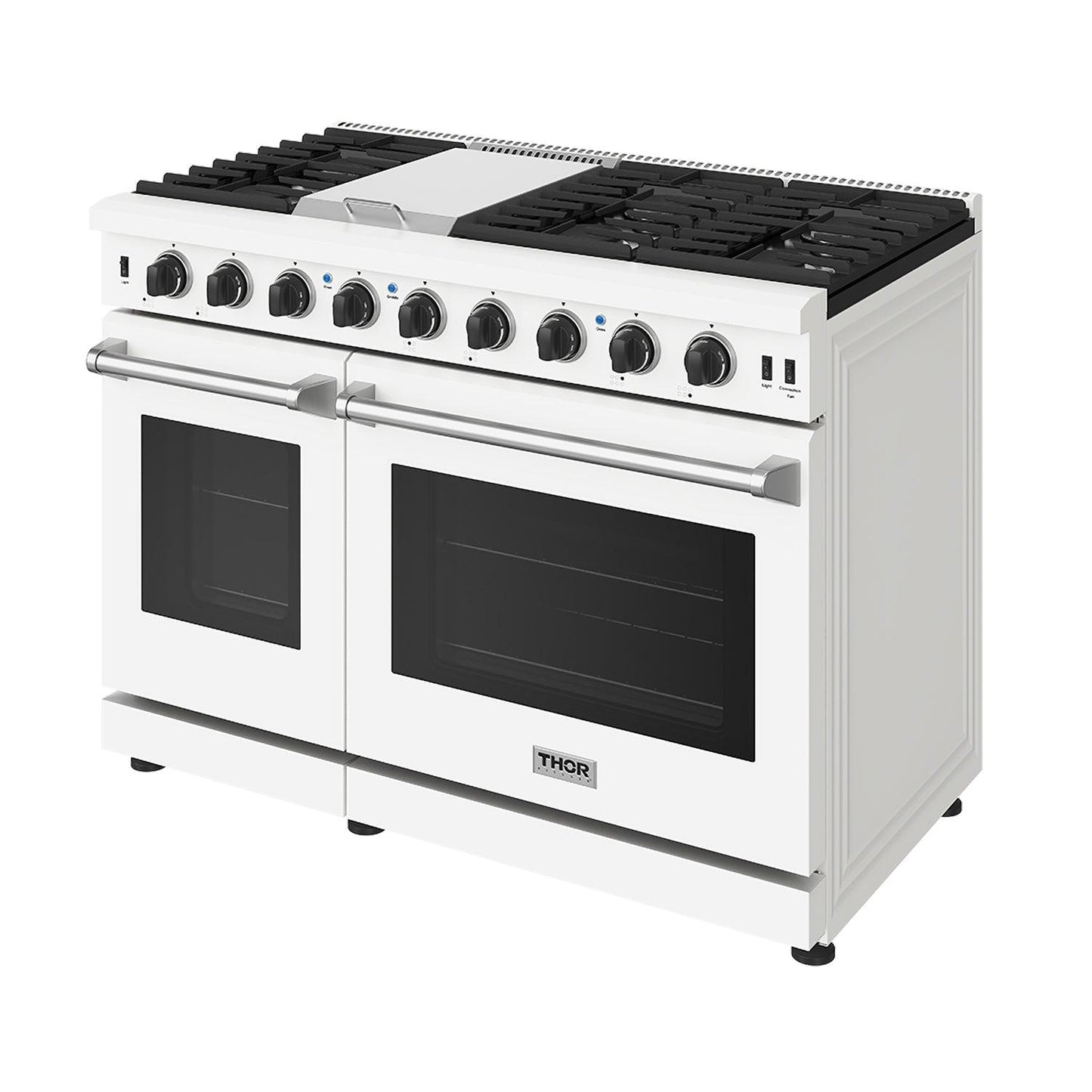 Thor Kitchen LRG4807UW 48 Inch Professional Gas Range In White