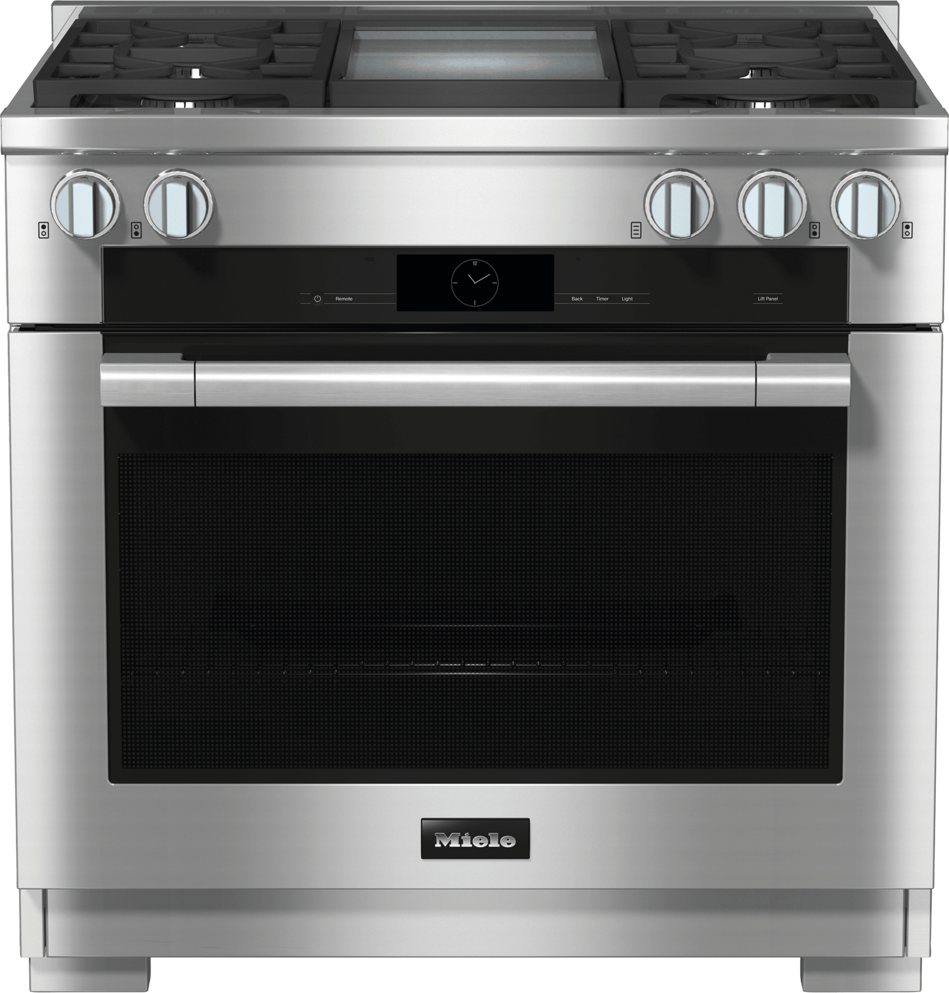 Miele HR19363LPDFGD Hr 1936-3 Lp Df Gd - 36" Range - The Dual Fuel All-Rounder With M Touch For The Highest Demands.