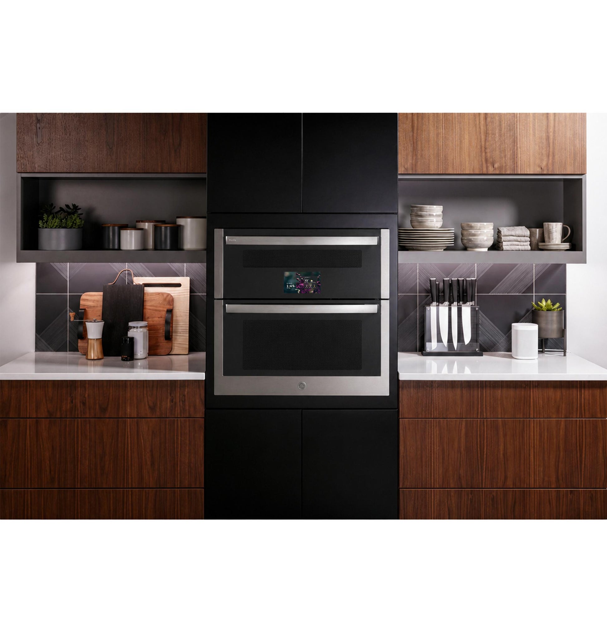 Ge Appliances PTS9200SZSS Ge Profile™ 30" Smart Built-In Twin Flex Convection Wall Oven