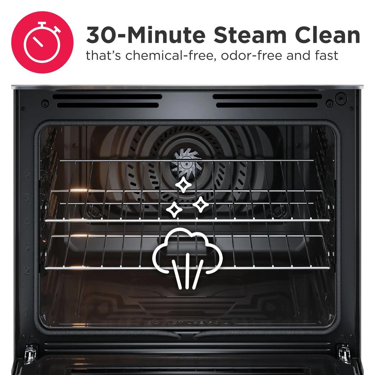 Frigidaire FCFE3082BS 30" Front Control Electric Range With Air Fry
