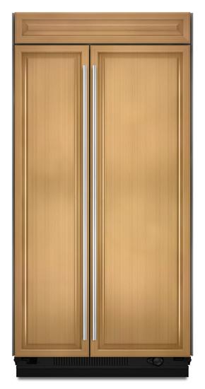 Jennair JS42CXFXDB 42" Overlay Built-In Side-By-Side Non-Dispenser Refrigerator