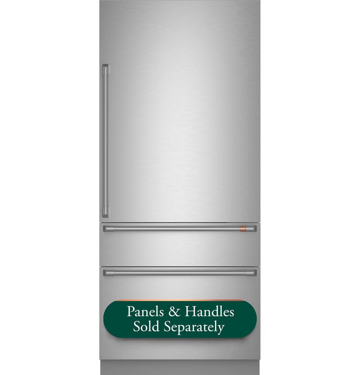 Cafe CIC36RK6ZII Cafe™ 36" Panel-Ready Integrated Bottom-Freezer Refrigerator - Right Swing