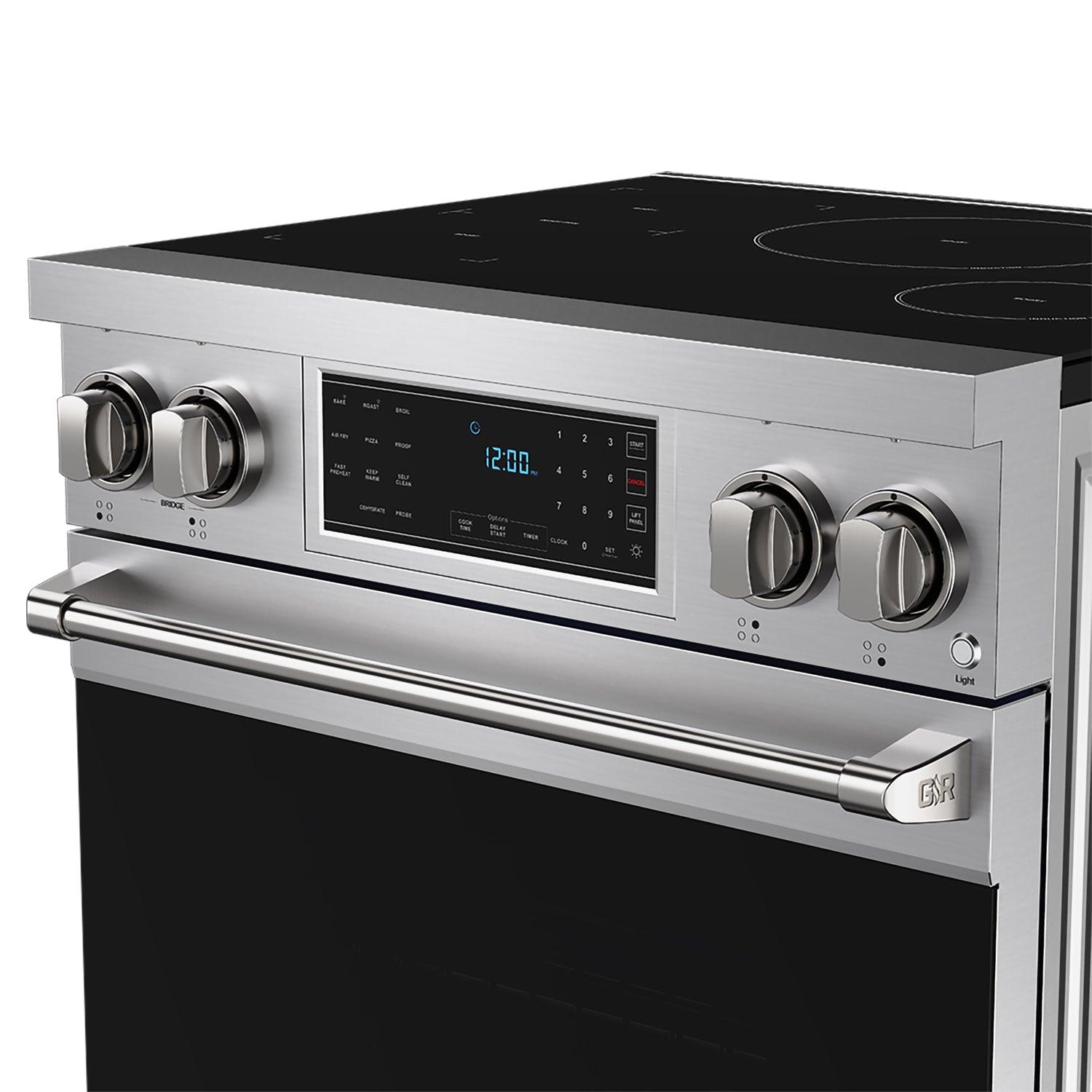 Thor Kitchen RSI30 30 Inch Professional Induction Range With Tilt Panel Touch Control In Stainless Steel Gordon Ramsay Series