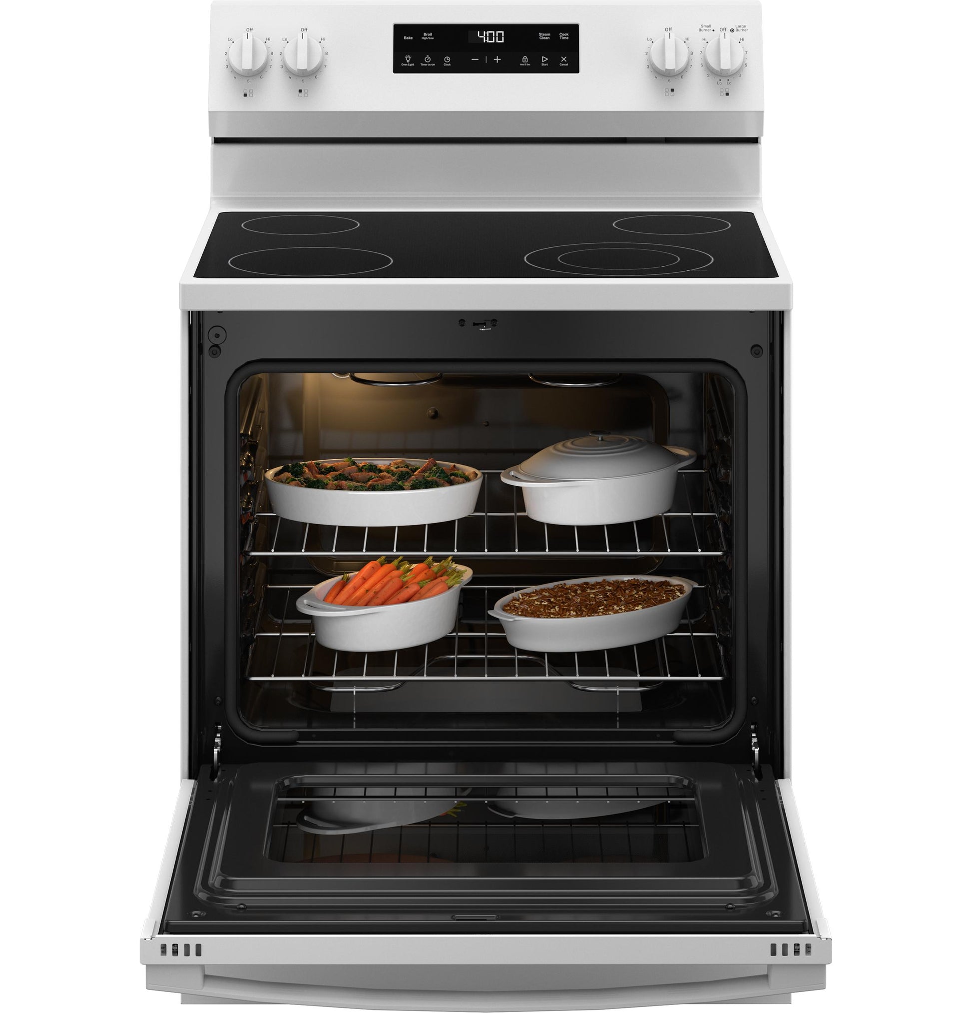 Ge Appliances GRF400SVWW Ge® 30" Free-Standing Electric Range