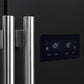 Forno FFRBI180533BLK Forno Salerno Espresso 33-Inch Black Side-By-Side Refrigerator, 15.6 Cu. Ft., Energy-Efficient, No Frost, Modern Design