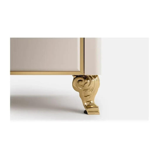 Ilve KG4221216 Ilve Kg4221216 Scroll Claw Leg (Sold By Individual Leg) (Brass)