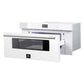 Forno FMWDR300030WHT Forno Capoliveri Espresso 30-Inch Microwave Drawer, White, 1.2 Cu.Ft, 1500 Watts, Built-In, Touch Control Lcd Display, Auto-Touch Open/Close, 11 Power Levels, Sensor Cooking