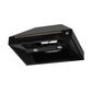 Forno FRHWM509530BLK Forno Aria 30 Inch Wall-Mounted Range Hood In Black