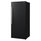 Forno FFFFD172228BLKRS Forno Maderno 28-Inch Convertible Freezer/Refrigerator In Black With Antique Brass Handle, 13.6 Cu.Ft. Right Swing